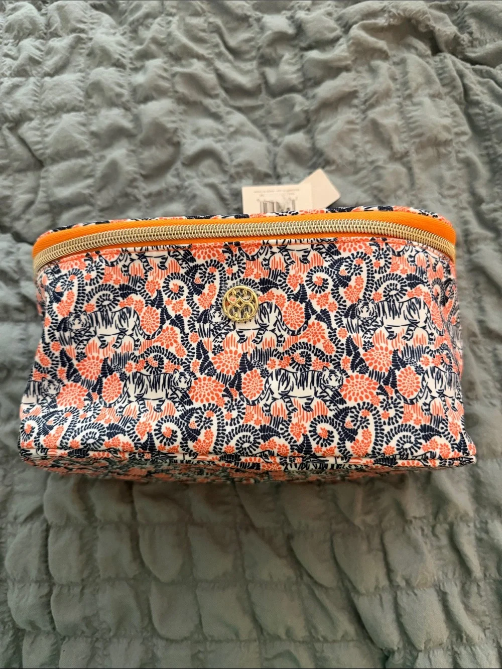 Mary Square Kiss And Makeup Bag, Tiger Lounge AU